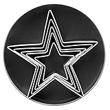 Fox Run 3686 Star Cookie Cutter Set, Stainless Steel, 5-Piece