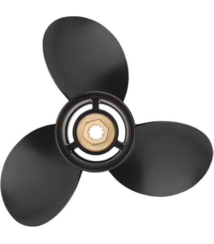 8.5x8.5 Stainless Steel Boat Propeller For Mercury & Tohatsu 8-9.9HP Outboards - 12 Tooth RH Prop