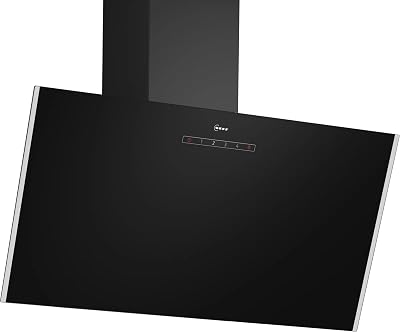 Neff N 30 Wall-Mounted Cooker Hood 80 cm Glass Black