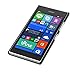 Nokia Lumia 730 / 735 Case, J&D [Ultra Slim] Lumia 730 735 Case [Slim Fit] [Matte] Premium Protective Case for Nokia Lumia 730 735 (Black)