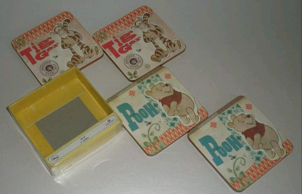 Churchill Disney WTP Winnie the Pooh and Tigger Coasters