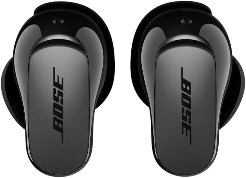 QuietComfort Ultra Bluetooth-Earbuds (2. Gen.), kabellose Noise-Cancelling-Earbuds, bis zu 6 Stunden Akkulaufzeit, Schutzart IPX4, 360-Grad-Sound, tiefer Bass, Schwarz