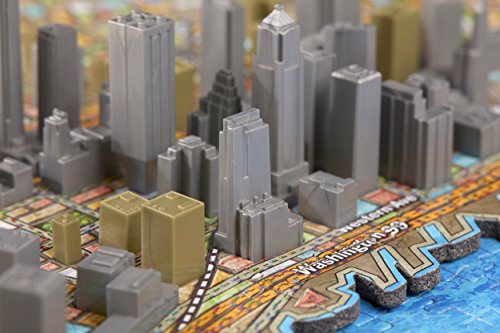 4D Cityscape Seattle Time Puzzle (1100+ Pieces)