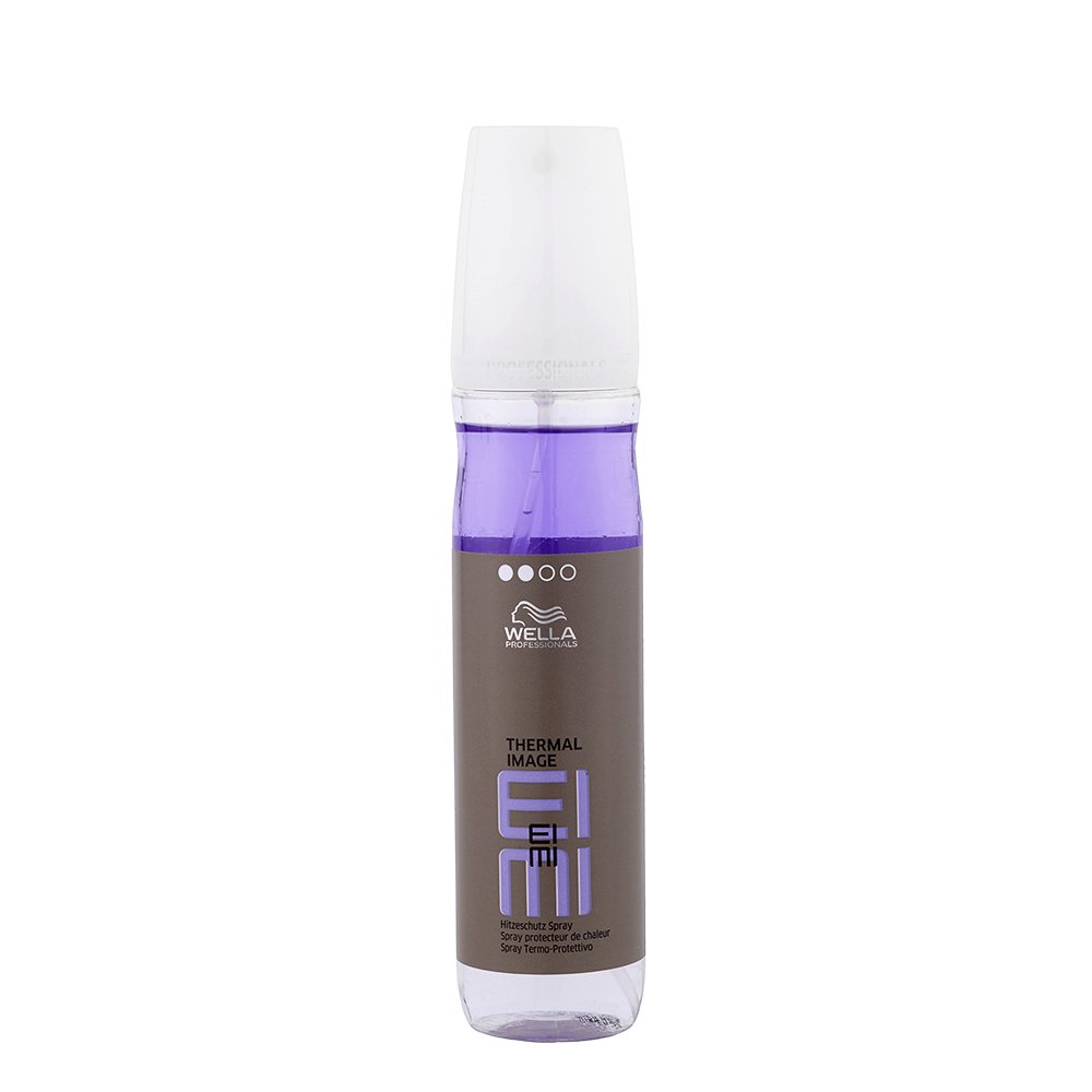 Wella EIMI Thermal Image – Professionelles Hitzeschutzspray für langes und schulterlanges Haar, 2-Phasen Haarspray: Hitzeschutz für Haare & flexibles, individuelles Haarstyling, 150ml