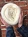 1 Lb. Paradise Fibers Cheviot Wool Roving - Spinning Fiber Super Soft Wool Top Roving drafted for Hand Spinning with Drop Spindle or Wheel, Felting, Blending and Weaving.