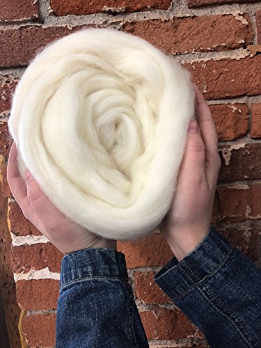 2 Ashland+Bay+Cheviot+Wool+Roving