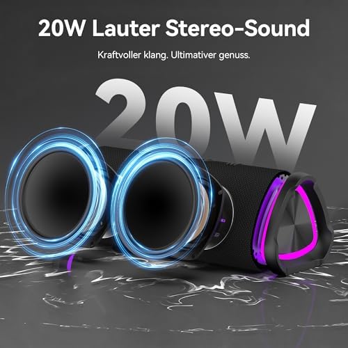 Bluetooth Lautsprecher Tragbar Musikbox Wireless Speaker