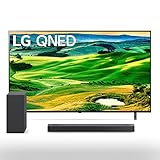 LG 55-inch Class QNED80 Series 4K Smart TV with