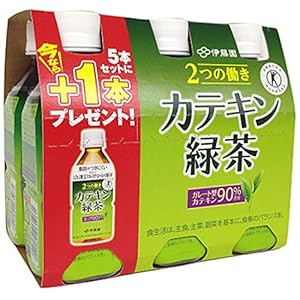 [トクホ] 2つの働き カテキン緑茶 350ml×20本 プラス 4本プレゼント