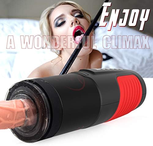 ACXZVW/Automatical Piston Telescopic Rotation Handsfree 7 Modes Speeds USB Rechargeable Men Oral S(exy for Men se'x Toy six Toys for Mens- Sexy Underwear for Men Sleeve Stroker T-Shirt