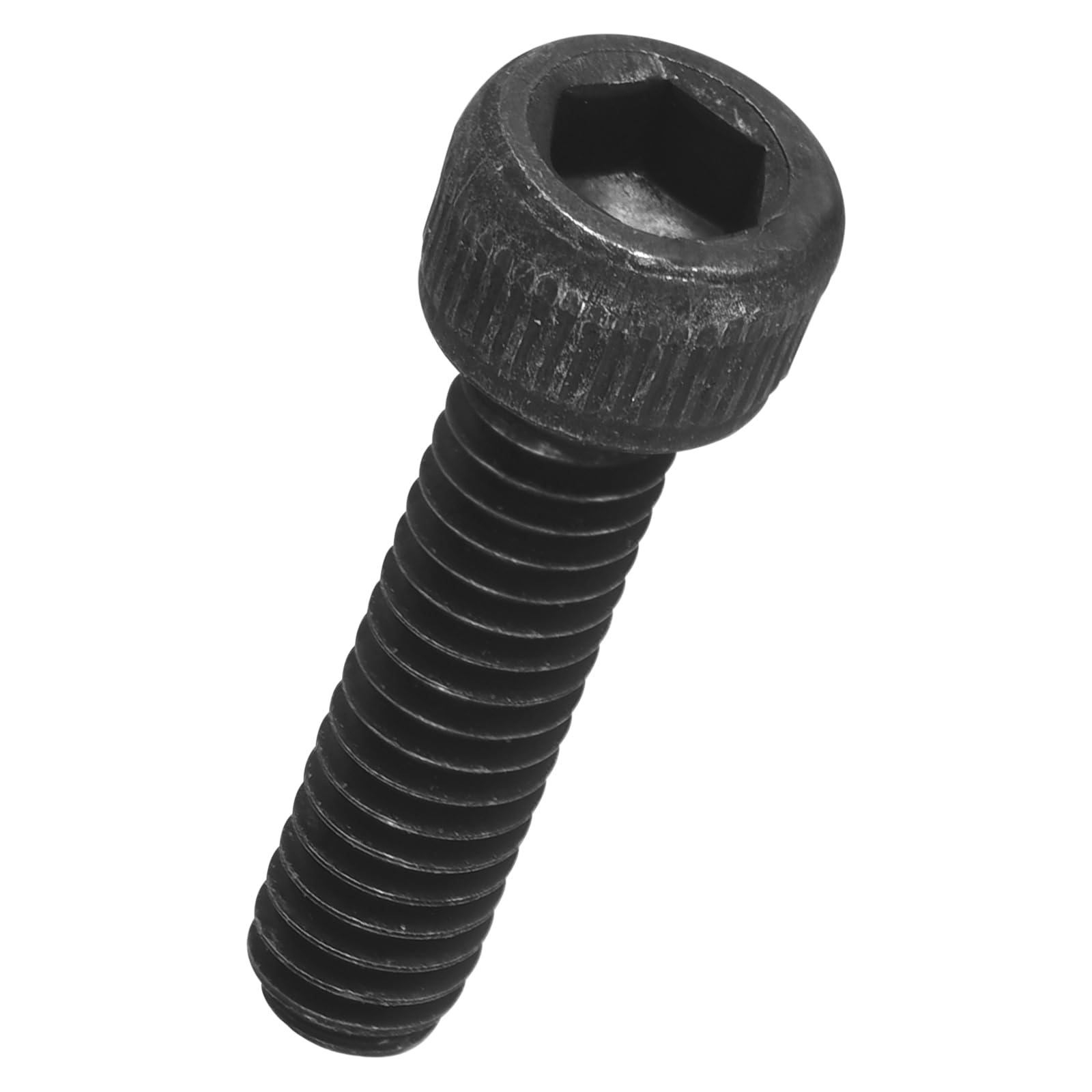 Kozelo 100pcs Socket Head Cap Screws - [#8-32 x 5/8"] Alloy Steel Black Oxide Grade 12.9 Internal Hex Screw for 3D Printer Furniture Industrial Use, Black