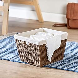 Honey-Can-Do STO-03565 Parchment Cord Basket with