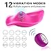 Wearable Panty Vibrator with Wireless Remote Control Panties Vibrating Eggs-YTOY 12 Vibration Patterns Medical Silicone Waterproof Invisible Clitoral Stimulator Sex Toys for Women Couples
