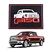 Custom Fit Cup Holder,Ford F150 Cup Holder Mat Non-Slip Interior Door Cup Arm Box Storage Mat,Arm, Box, Door and Center Console Liner Accessories for Ford F150 2015 2016 2017 2018 29 PC-Set (Red Trim)