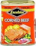 EXCELSIOR Corned Beef in Natural Juices, 12 Ounce