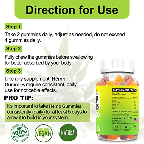 5HTP Gummies, Melatonin Free, Updated Formula 900mg Complex for Health