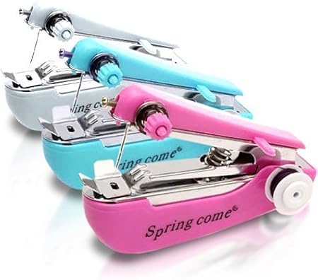 Amazon 片手 で 縫える ポータブル ハンディ ミシン カラーはランダムとなっております Aスペース 電動ミシン