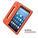 MoKo Case for All-New Amazon Fire HD 8 Tablet (6th/7th/8th Generation, 2016/2017/2018 Release) Kids Shock Proof Convertible Handle Light Weight Protective Stand Cover Case for Fire HD 8,Orange