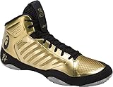 ASICS Men's JB Elite III Wrestling Shoe, Rich Gold/Black, 11 Medium US
