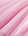 NNJXD Girl Shinny Stripe Baby Girl Long Sleeve Printed Tutu Dress Light Pink 10-12 Months