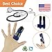 Finger Splint, Trigger Finger, Mallet Finger Splints, Finger Support Brace, Finger Immobilizer, Adjustable with Built-in Aluminium Support for Finger Joint Pain, Finger Arthritis