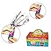 Confetti Party Poppers 12 Pack - Twist and Pop Confetti Poppers for Kids Birthday | Wedding | BBQ | Camping | Graduations - 12 Count 4 inch Confetti Popper Party Favors - Ages 3 and Up