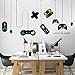 Amaonm Removable Creative Game Controllers Vinyl Wall Decal Peel & Stick Art Decor Games Wall Stickers for Kids Children Boy Bedroom Playroom Nursery Walls Background Decoration (31
