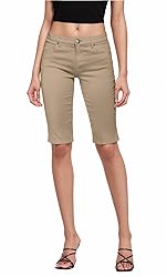 Hybrid & Company Super Comfy Stretch Bermuda City