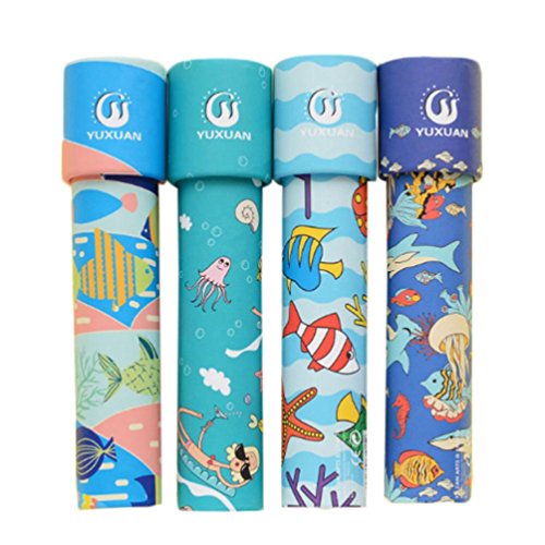 Gbell Amazing Beautiful Rotating Kaleidoscope Rotation, Fancy World Baby Toy for Kids,Babies (A)