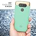 LG V20 Case, Encased Ultra Thin (2016 SlimShield Edition) Full Coverage, Hybrid Tough Shell (Mint Green)