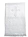 Lauren Madison boy girl Christening Baptism Unisex Infant Embroidered Cross Blanket