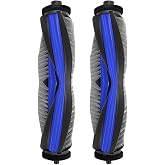 Electropan 2pcs Roller Brushes for Ecovacs Deebot X9 PRO Omni/T50 MAX PRO Omni/X11 OmniCyclone Robot Vacuum Cleaner Deebot X9 PRO Omni Roller Brush Deebot X11 OmniCyclone Roller Brush