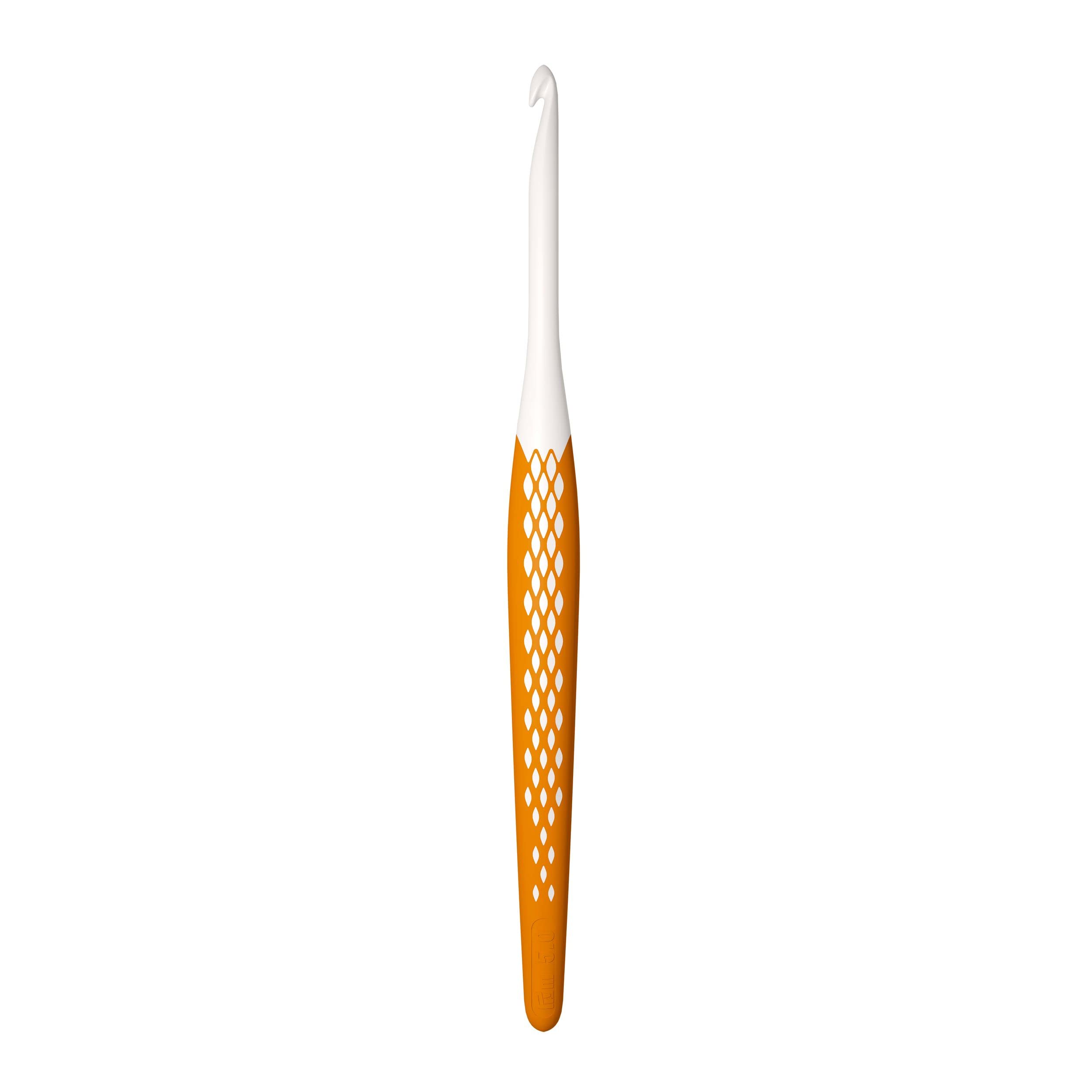Prym - Prym Ergonomics (16cm, 5.00mm) Wool Crochet Hook - 1 Count