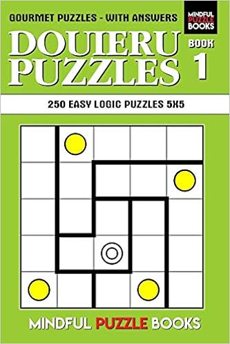 douieru puzzles 250 easy logic puzzles 5x5 doinaeru puzzles mindful puzzle books 9781079278682 amazon com books