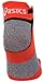 ASICS Quick Lyte Cushion Single Tab Running Socks, Cone Orange Assorted, Large