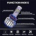 Ralbay H8 H9 H11Headlight Bulb Super Bright 70W 7000Lm 6000K Cool White H8 Headlamp Car All in One Conversion Kit 360° Beam Angle