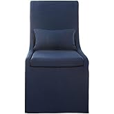 Uttermost Coley - Armless Chair-39.5 Inches Tall and 23 Inches Wide-Denim Blue Finish