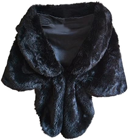 Womens Tops Coat, VANSOON Fashion Elegant Bridal Wedding Faux Fur Long Shawl Stole Wrap Shrug Scarf Cardigan Tunic