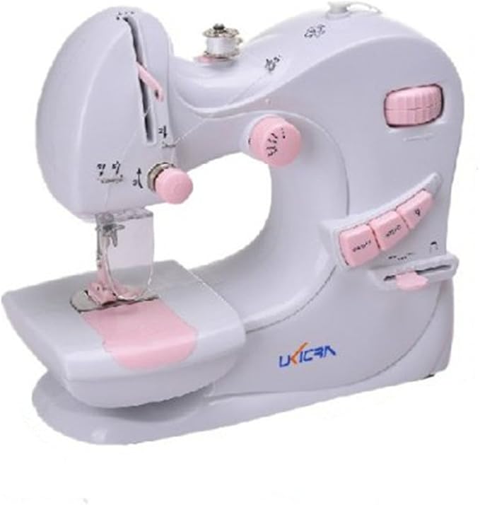 UFR601 Sew & Sew MultiPurpose Mini Sewing Machine With Pedal & Power and Many Accessories