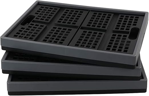Lesbye Cajas Plegables de Plástico, Caja Plegable, Paquete de 3: Amazon.es: Hogar