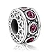 JMQJewelry Heart Birthday Love Birthstone February Purple Crystal Charm Beads For Bracelets Women