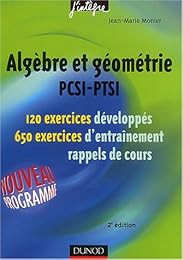 Algèbre et géométrie PCSI-PTSI