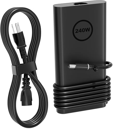 Amazon.com: Genuine 240W Power AC Adapter Compatible with Dell