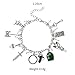 lureme Vintage Charms Link Bracelet for Fans Cosplay Jewelry (bl003477)