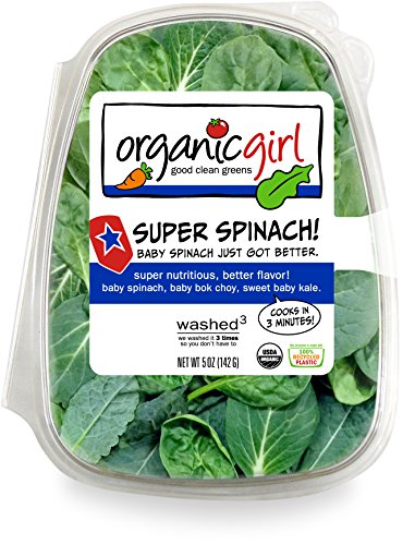 Organicgirl Super Spinach, 5 oz Clamshell - Thumbnail 6
