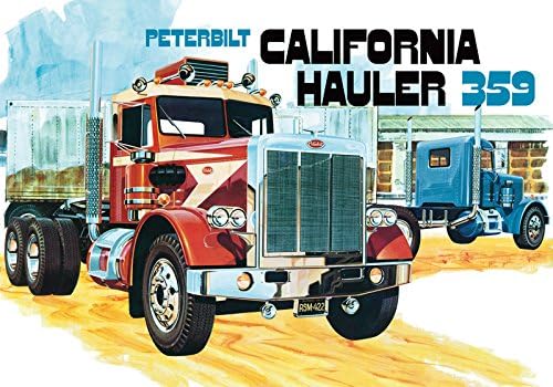 Amazon Com Amt Amt866 06 1 25 Peterbilt 359 California Hauler