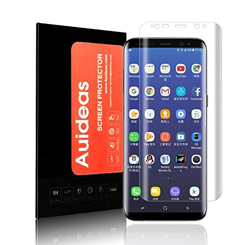 Galaxy s8 plus screen protector, auideas 3d 9h curved m…