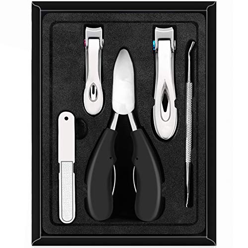 Big Toe Nail Clippers, Nail Clippers Set for Men and Women, Large Sharp