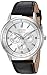 Citizen Eco-Drive Corso Quartz Mens Watch, Stainless Steel with Leather strap, Classic, Black (Model: BU2070-04A)