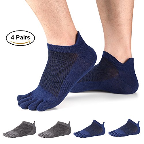 Toe socks No Show Five Finger Socks Cotton Athletic Running Socks For Men Women